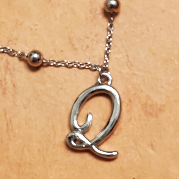 NEW Sterling "Q" Anklet or Bracelet - Picture 3 of 5